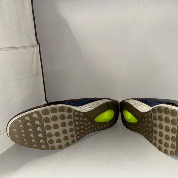 Ecco Men\'s St.1 Hybrid Blue Suede Penny Loafer Size 12-12.5 main image 6